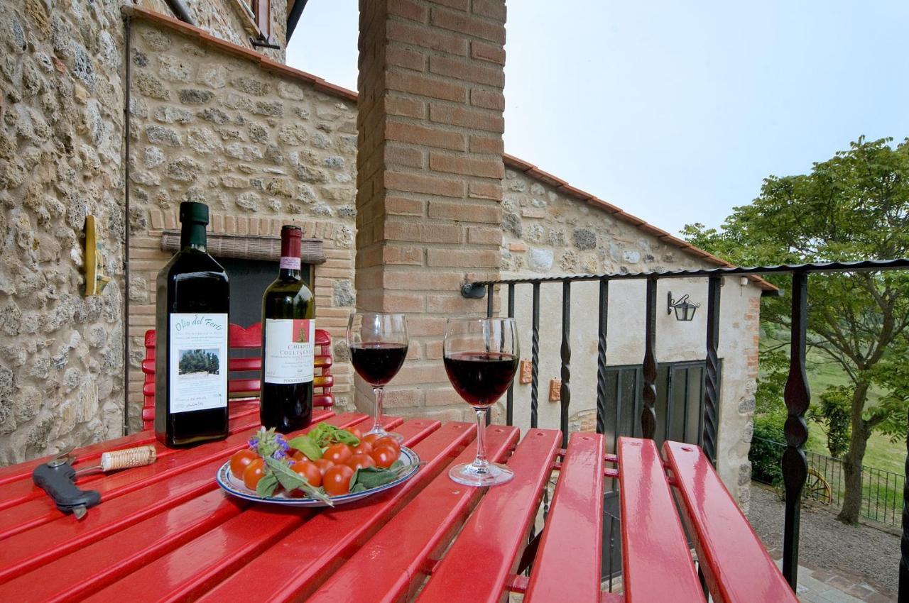Agriturismo Fontesettimena Appartamento Rondine- Appartamento Capriolo Volterra Eksteriør bilde