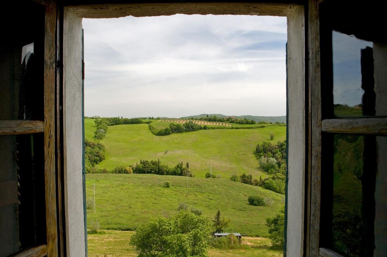 Agriturismo Fontesettimena Appartamento Rondine- Appartamento Capriolo Volterra Eksteriør bilde
